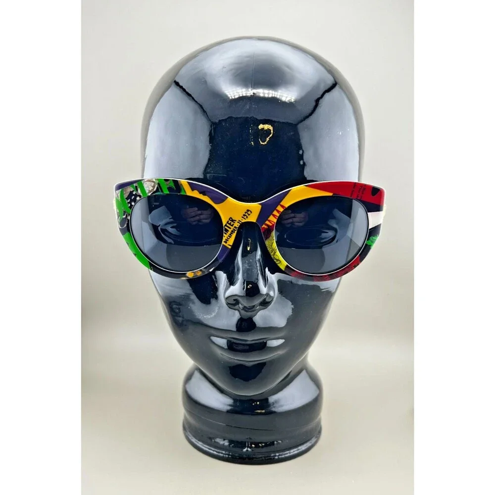 VERSACE Tribute Collection VOGUE 4353 Sunglasses Womens 51-26-140 ITALY Pop Art